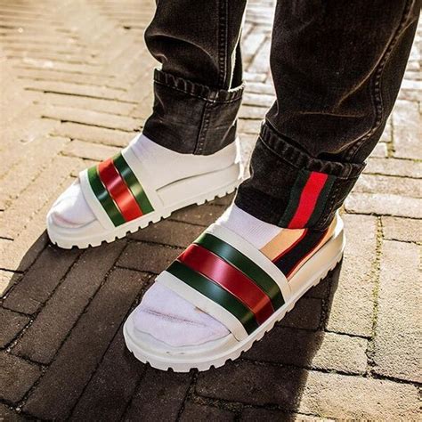 cheap gucci slides mens|discount gucci slides for men.